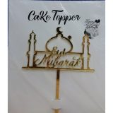 Eid Mubarak Cake Toppers