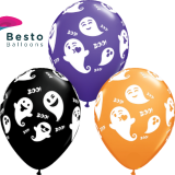 Customized Emoticon Ghost Double Side Print Balloons