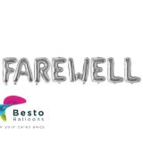 Farewell Alphabet Foil Balloon