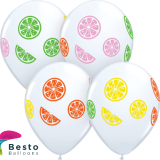 Customized Fruit Slices Double Side Print Balloons