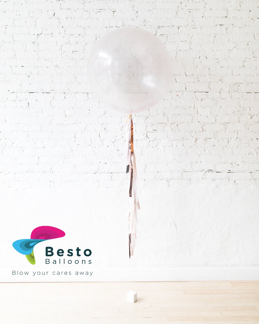 Modern Mauve - Glitter Giant Balloon