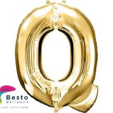 Golden Alphabet Foil Balloon "Q"
