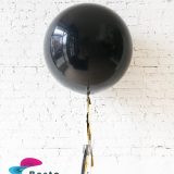 Personalized Black Congrats Balloon with Customized Printing