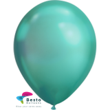 Green Chrome Latex Balloon 12 inch 50Pcs Pack