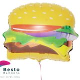 Hamburger Shaped Foil Balloon