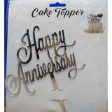 Happy Anniversary Cake Topper