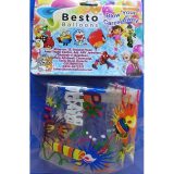 Happy Birthday Printed Transparent PVC Balloon 18 Inch