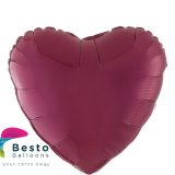 Berry Heart Shape Foil Balloon