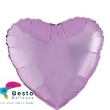 Lavender Heart Shape Foil Balloon