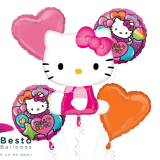 Hello Kitty 5pcs Foil Balloons Set