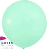 Ice Blue Latex Balloon 18 inch
