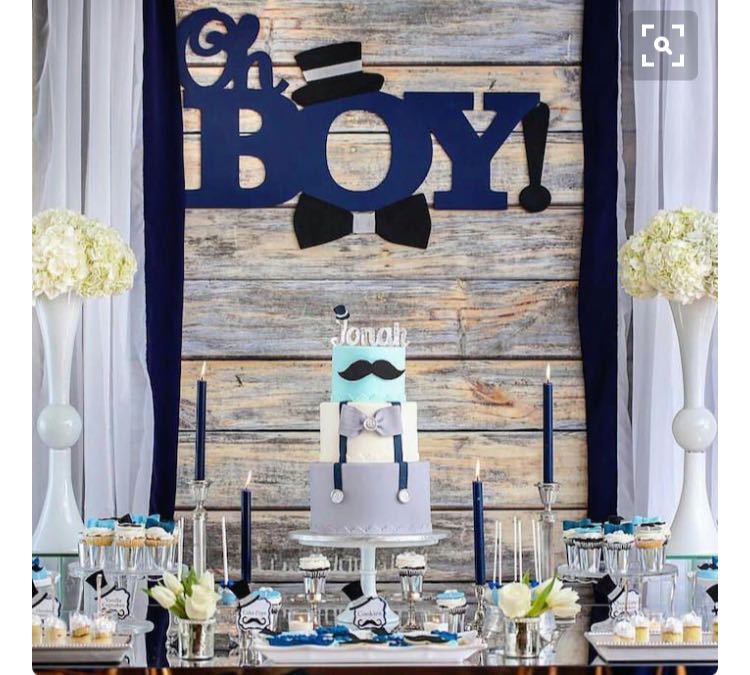 Mustache Theme Party Decoration