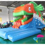 Fish Eater Inflatable Slide and Bouncing Combo