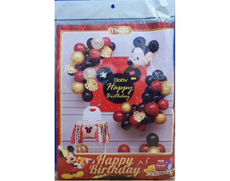 Mickey Mouse Theme Complete Decoration Kit
