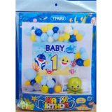 Baby Shark Theme Balloons Decoration Kit