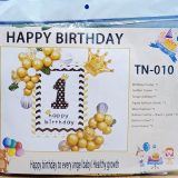 Golden And White Complete Decoration Garland Kit