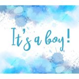 Its a Boy Backdrop