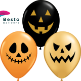 Customized Halloween Face Double Side Printed Balloons (1)