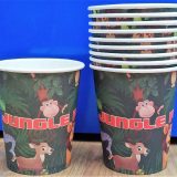 Jungle Paper Cups 10pcs