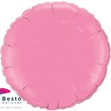 Light Pink Round Shape Foil Balloon