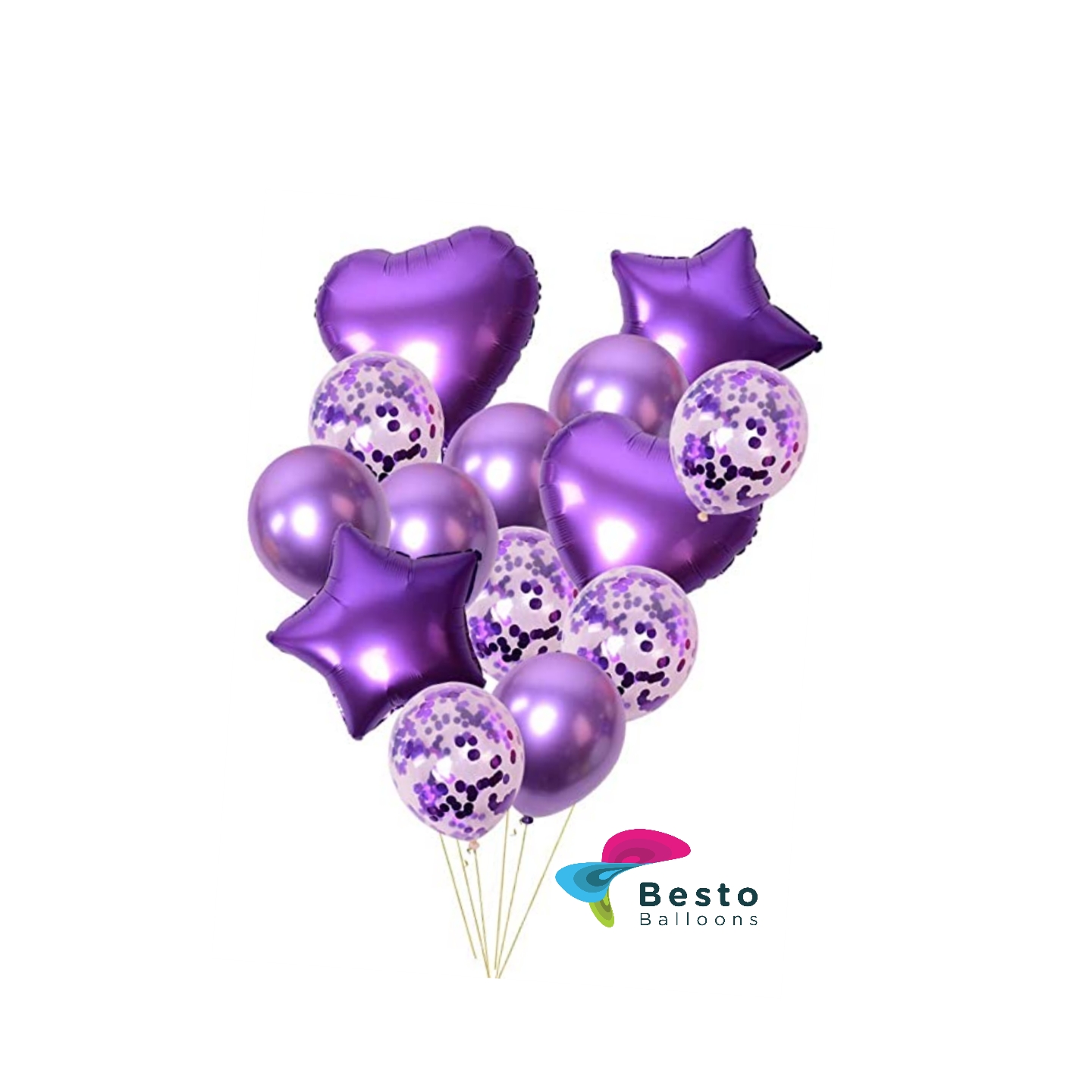 Balloon Bouquet Purple