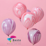 Marble Latex Balloons 12 Inch