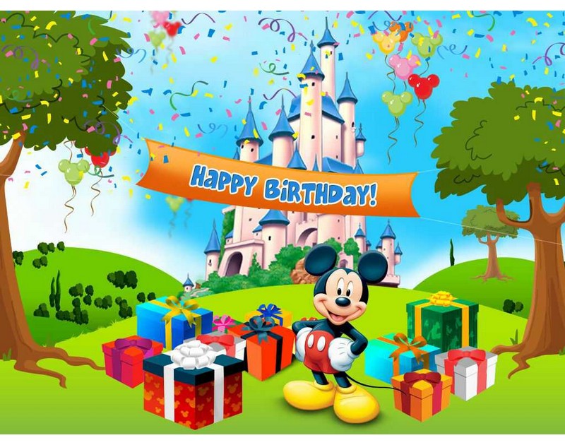 Mickey Mouse Backdrop