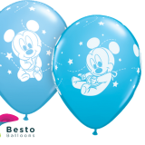 Customized Mickey Mouse Baby Double Side Print Balloons