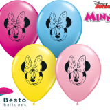 Customized Minnie Mouse Face Double Side Print Balloons