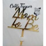 Mom To Be Cake Topper