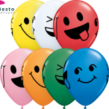 12" Latex Balloons Emoji Printed