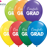 Customized Graduation Multicolor Double Side Print Balloons