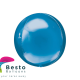Blue Orbz Foil Balloon
