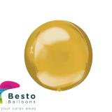 Gold Orbz Foil Balloon