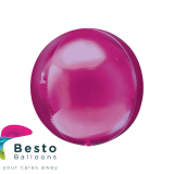 Pink Orbz Foil Balloon