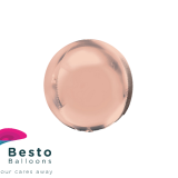 Rose Gold Orbz Foil Balloon
