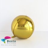 Gold Orbz Metallic Foil Balloon