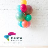 Orbz Balloon Bouquet Colourful 10Pcs Pack