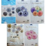 Paper Fans Set