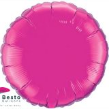 Pink Circle Shape Foil Balloon