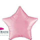 Pink Star Shape Foil Balloon
