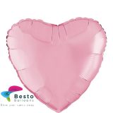 Pink Heart Shape Foil Balloon