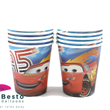 Disney Cars Mc Queen Theme Paper cups 10pc