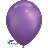 Purple Chrome Latex Balloon 12 inch 50Pcs Pack