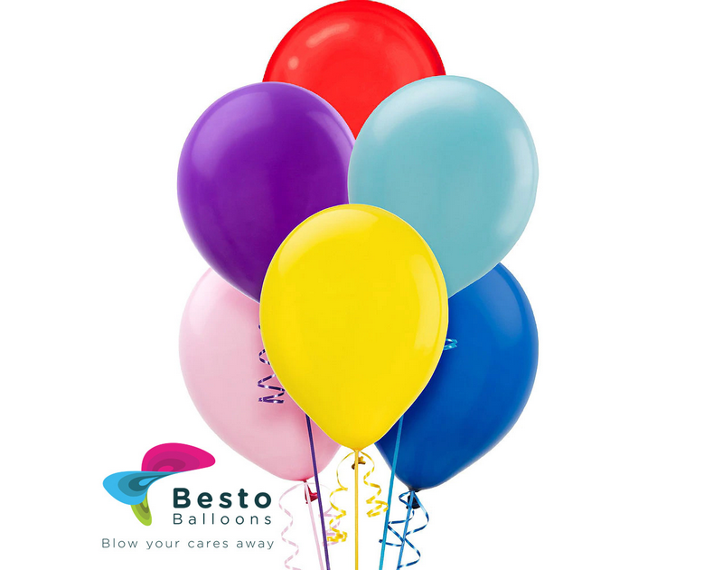 Multicolor Latex Balloon 12 inch