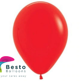 Red Latex Balloon 9 inch