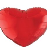 18 Inch Red Heart Shape Foil Balloon