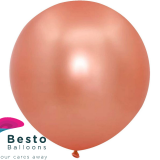 Rose Gold Latex Balloon 18 inch