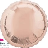 Rose Gold Circle Shape Foil Balloon