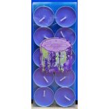 Scented Candles Lavender pack of 10